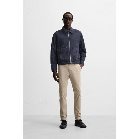 Beige Slim Fit Chinos | Montivo Pakistan