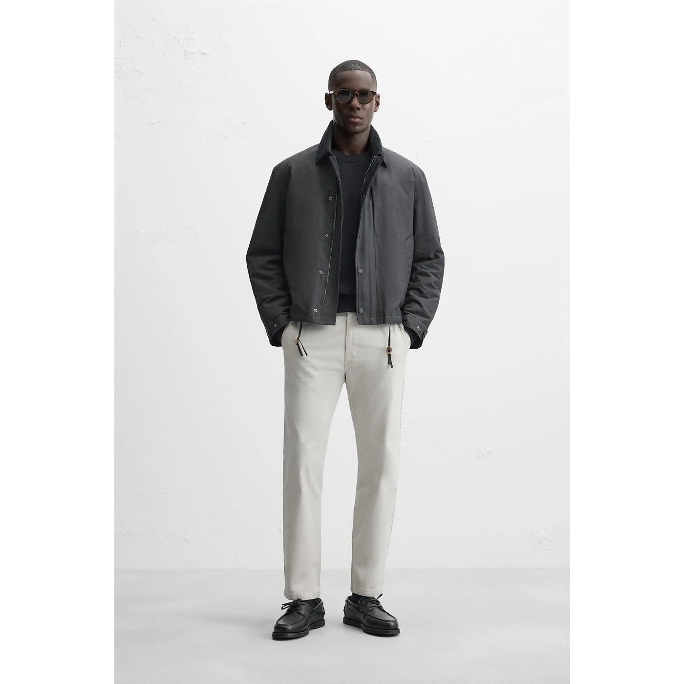 Grey Slim Fit Chinos | Montivo Pakistan