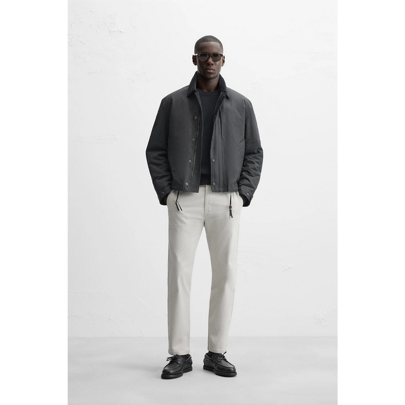 Grey Slim Fit Chinos | Montivo Pakistan