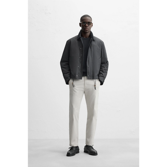 Grey Slim Fit Chinos | Montivo Pakistan