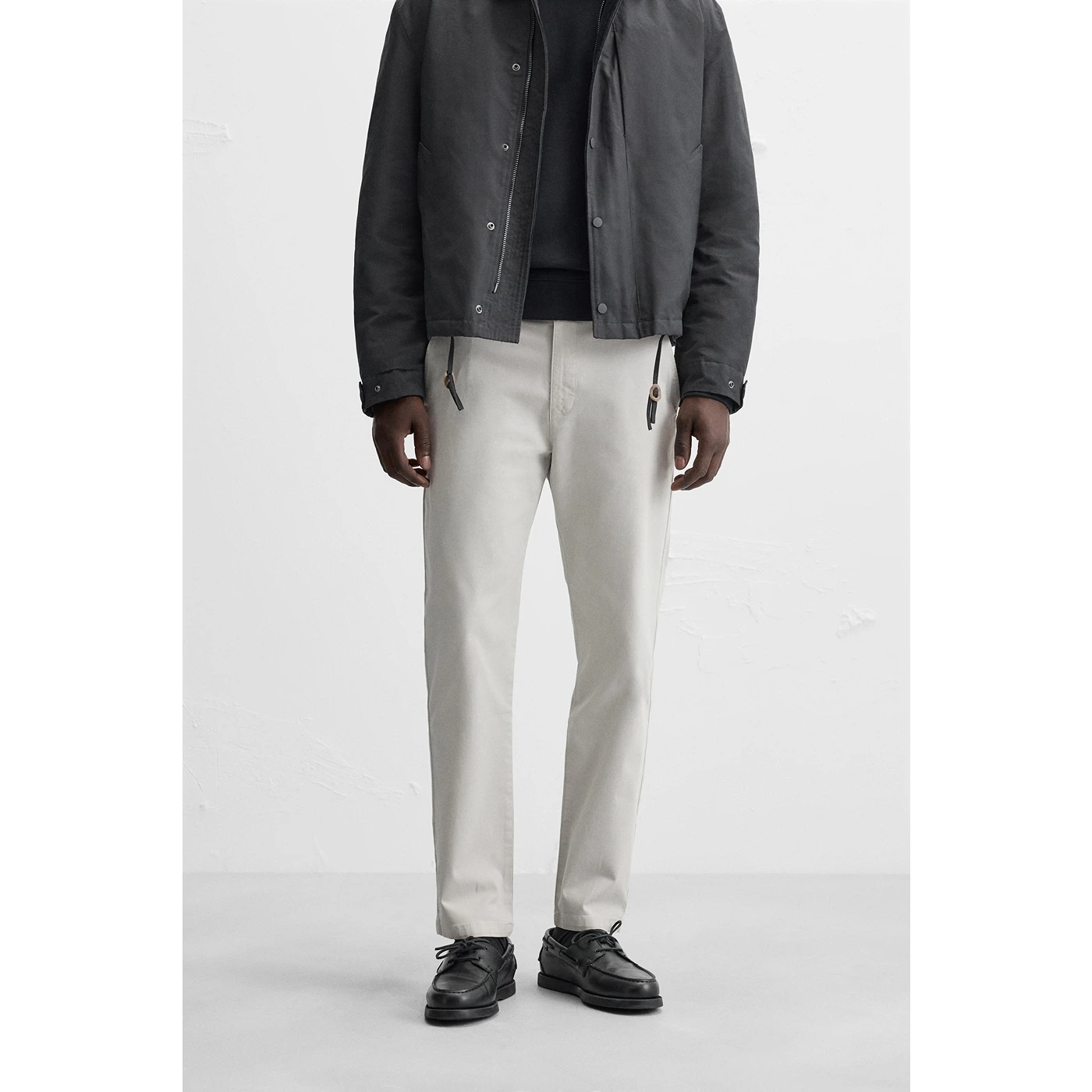 Grey Slim Fit Chinos | Montivo Pakistan