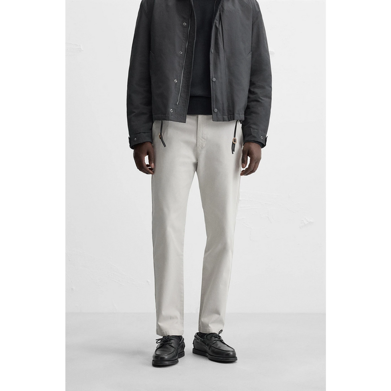 Grey Slim Fit Chinos | Montivo Pakistan