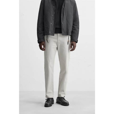 Grey Slim Fit Chinos | Montivo Pakistan