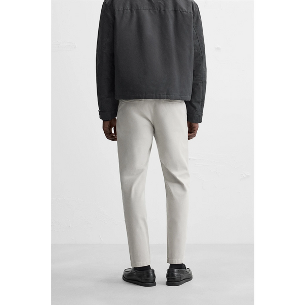 Grey Slim Fit Chinos | Montivo Pakistan