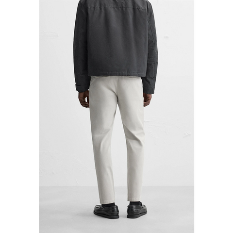 Grey Slim Fit Chinos | Montivo Pakistan