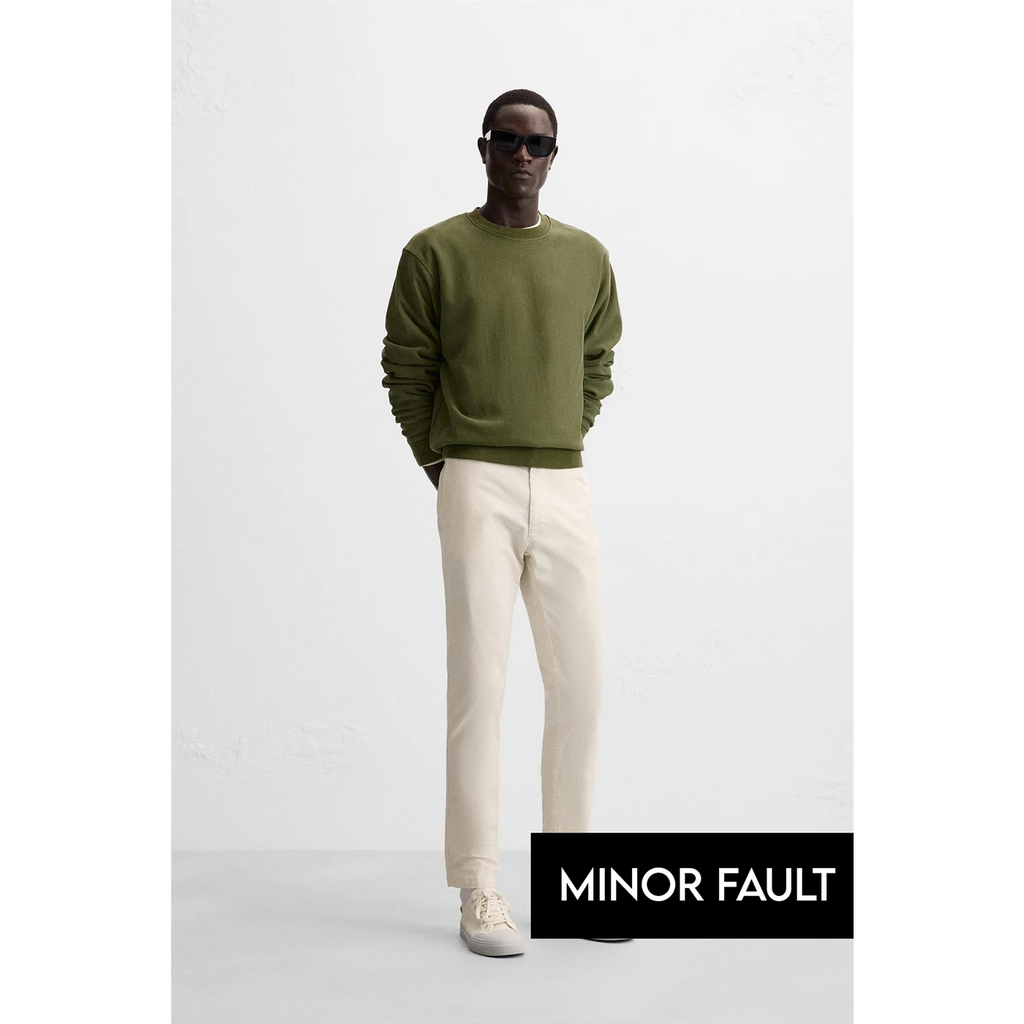 (Minor Fault) Ecru Slim Fit Chinos | Montivo Pakistan