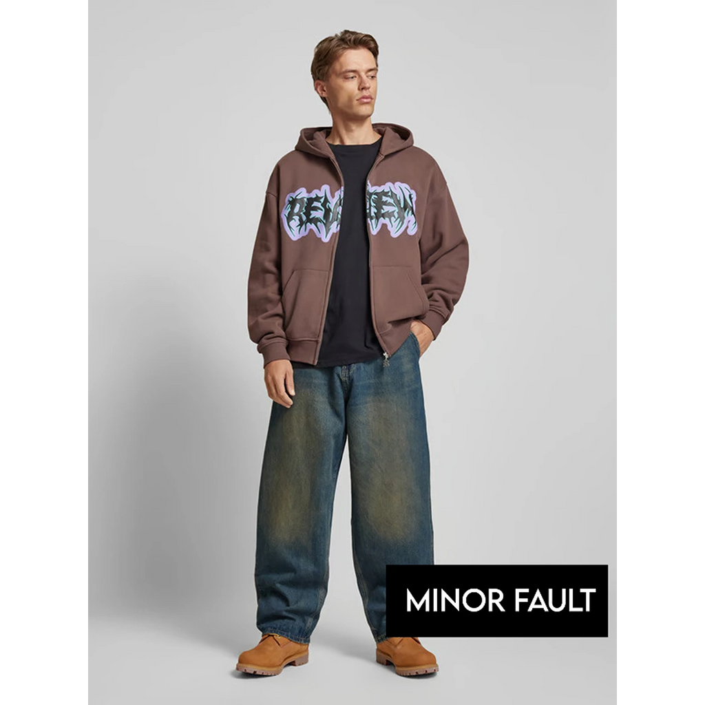 (Minor Fault) Vintage Blue Baggy Fit Jeans | Montivo Pakistan