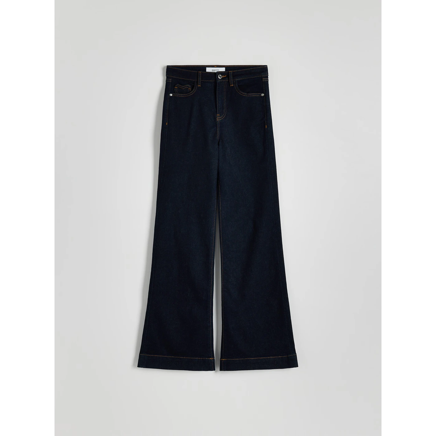 Dark Blue Flare Jeans | Montivo Pakistan