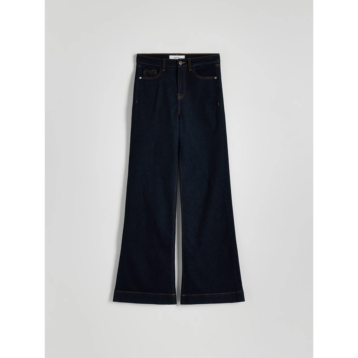 Dark Blue Flare Jeans | Montivo Pakistan