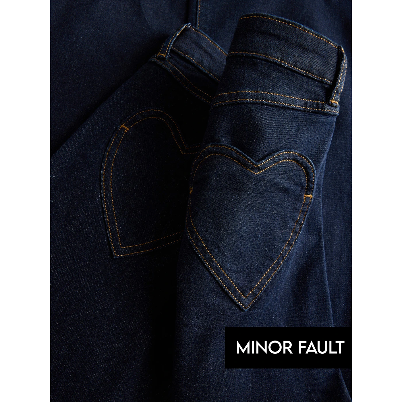 (Minor Fault) Dark Blue Flare Jeans | Montivo Pakistan