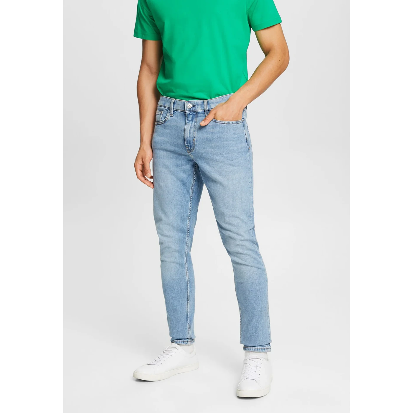 ESP Light Blue Slim Fit Jeans | Montivo Pakistan