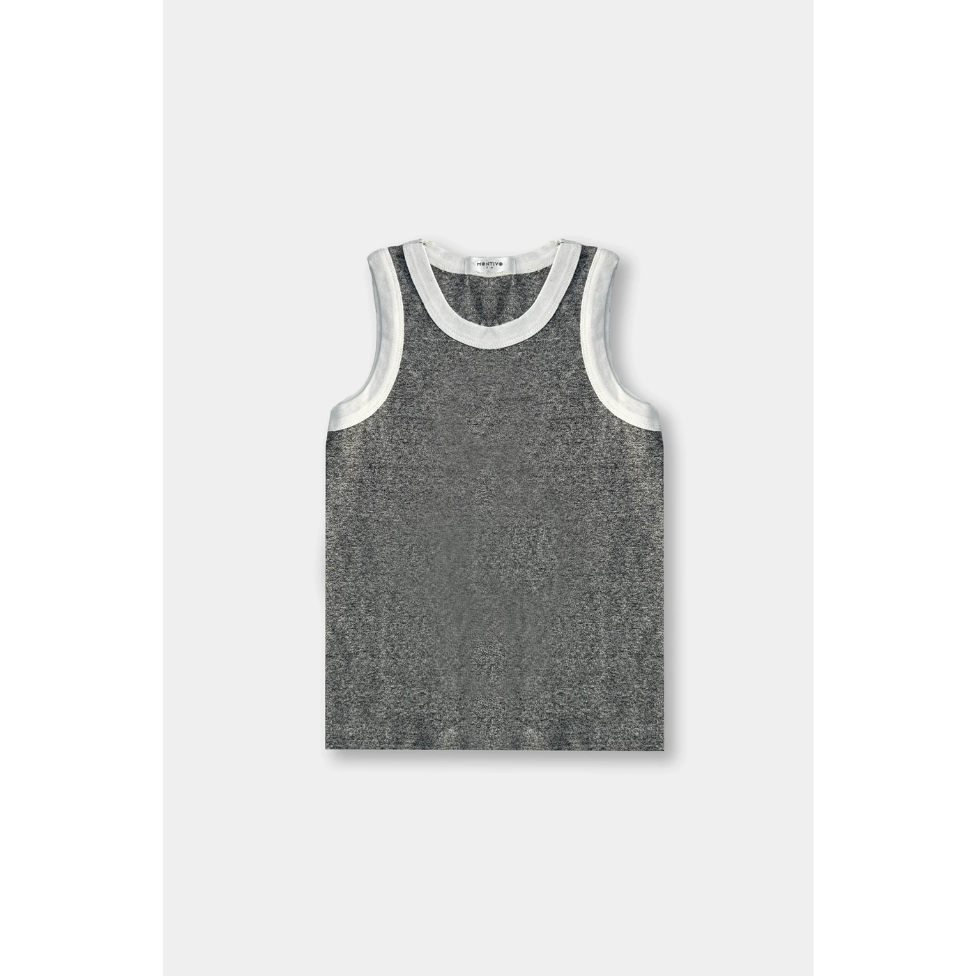 Grey Melange Tank Top | Montivo Pakistan