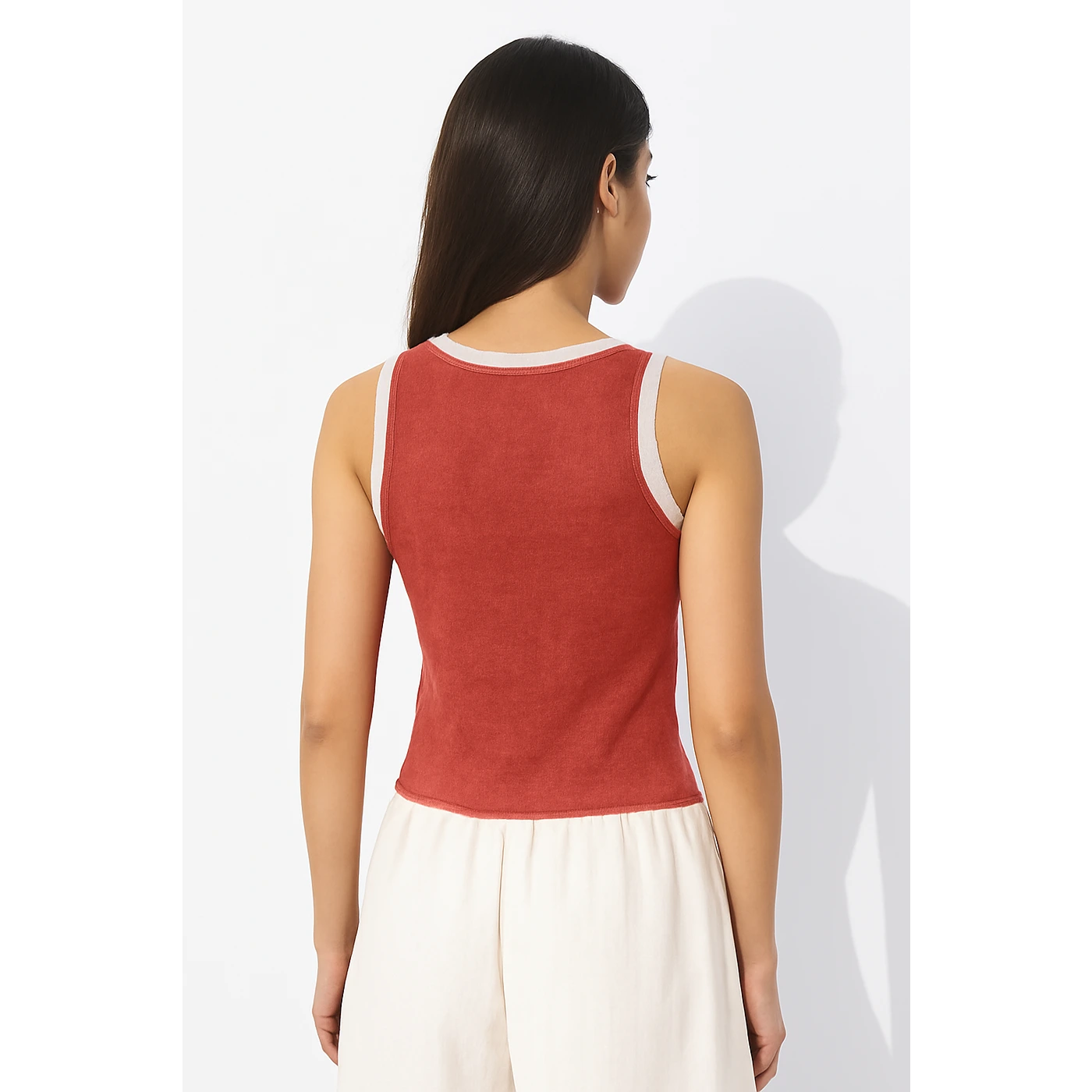 Orange Melange Tank Top | Montivo Pakistan