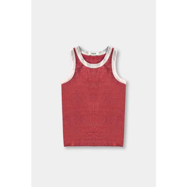 Orange Melange Tank Top | Montivo Pakistan