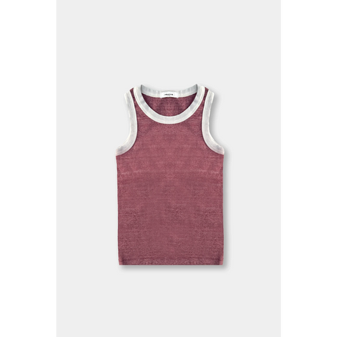 Pink Melange Tank Top | Montivo Pakistan