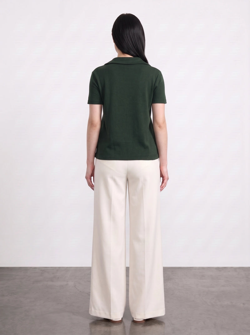 Green Bandeau Top + Shirt Set | Montivo Pakistan