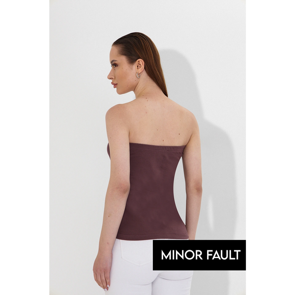 (Minor Fault) Muave Bandeau Top | Montivo Pakistan