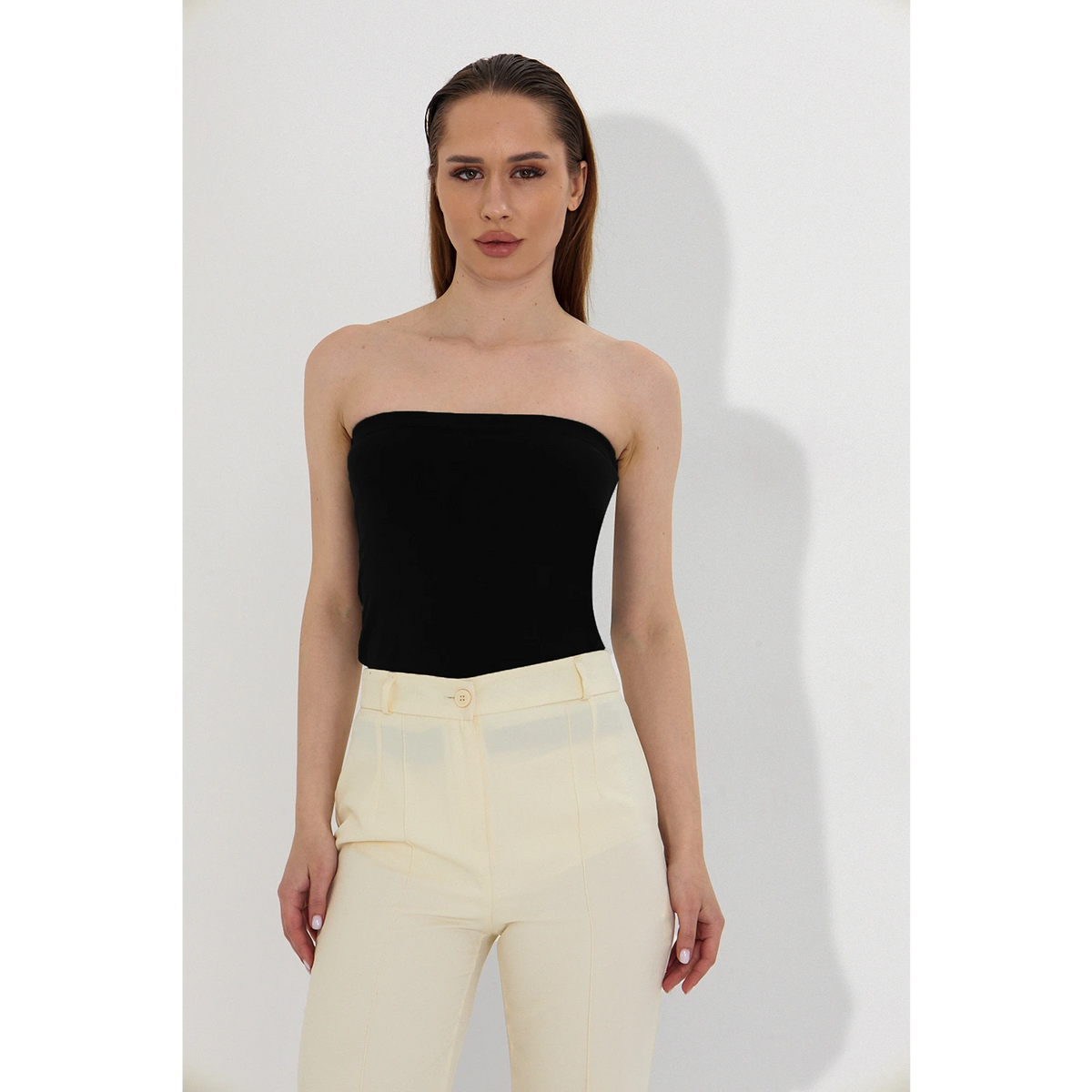 Black Bandeau Top | Montivo Pakistan