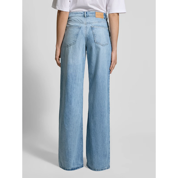 Light Blue Wide Leg Jeans | Montivo Pakistan
