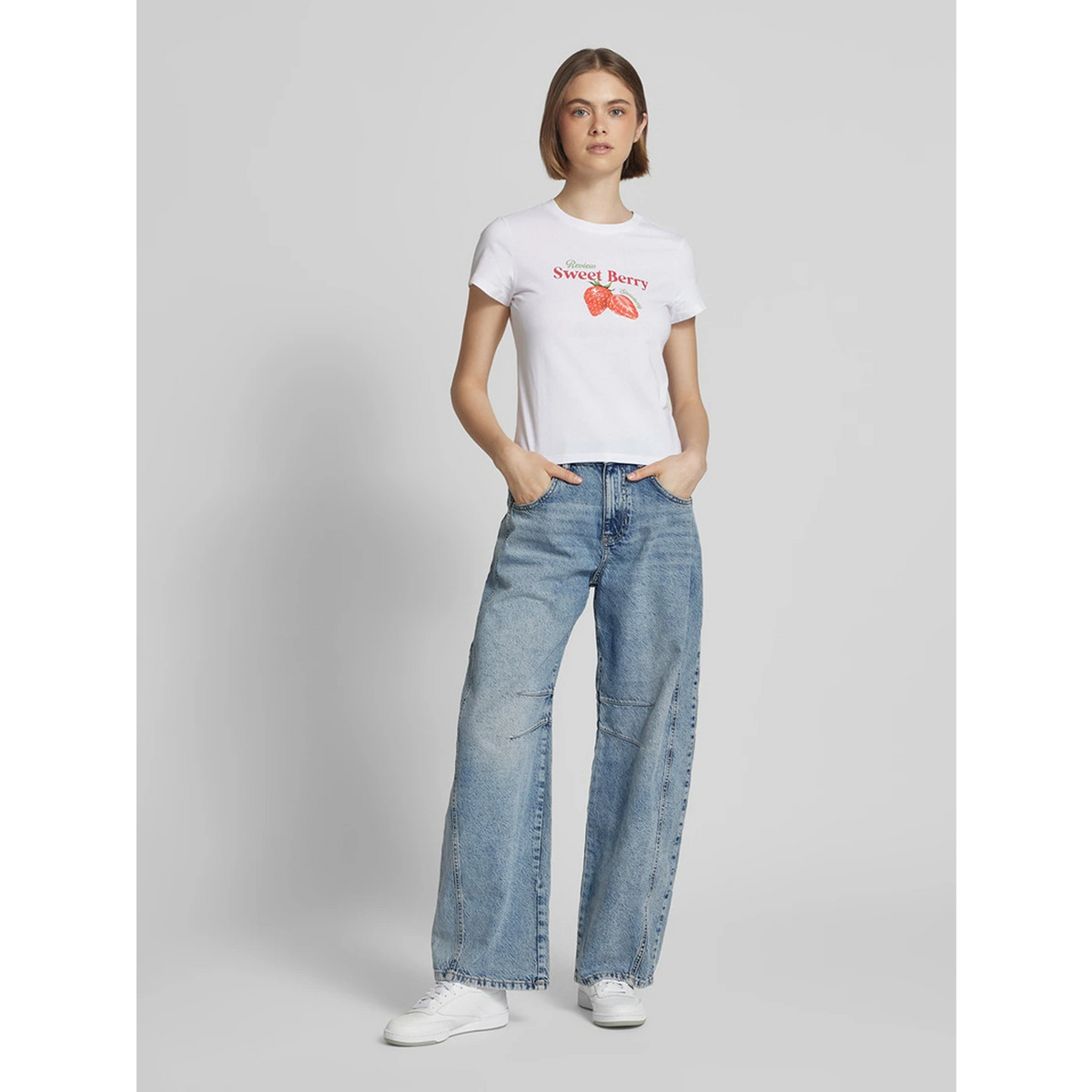 Light Blue Barrel Fit Jeans | Montivo Pakistan