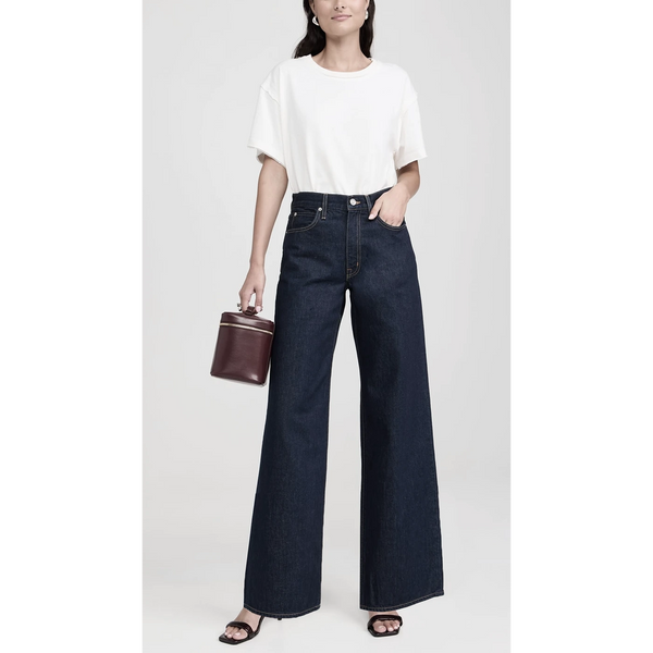 Rinse Wash Baggy Wide Leg Jeans | Montivo Pakistan