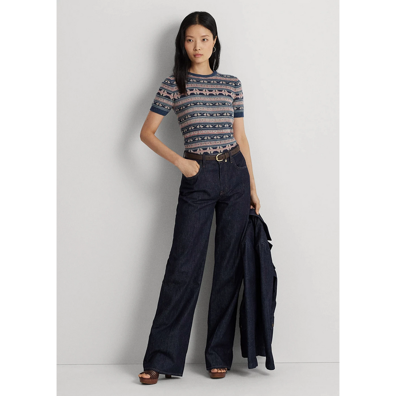 Rinse Wash Wide Leg Jeans | Montivo Pakistan