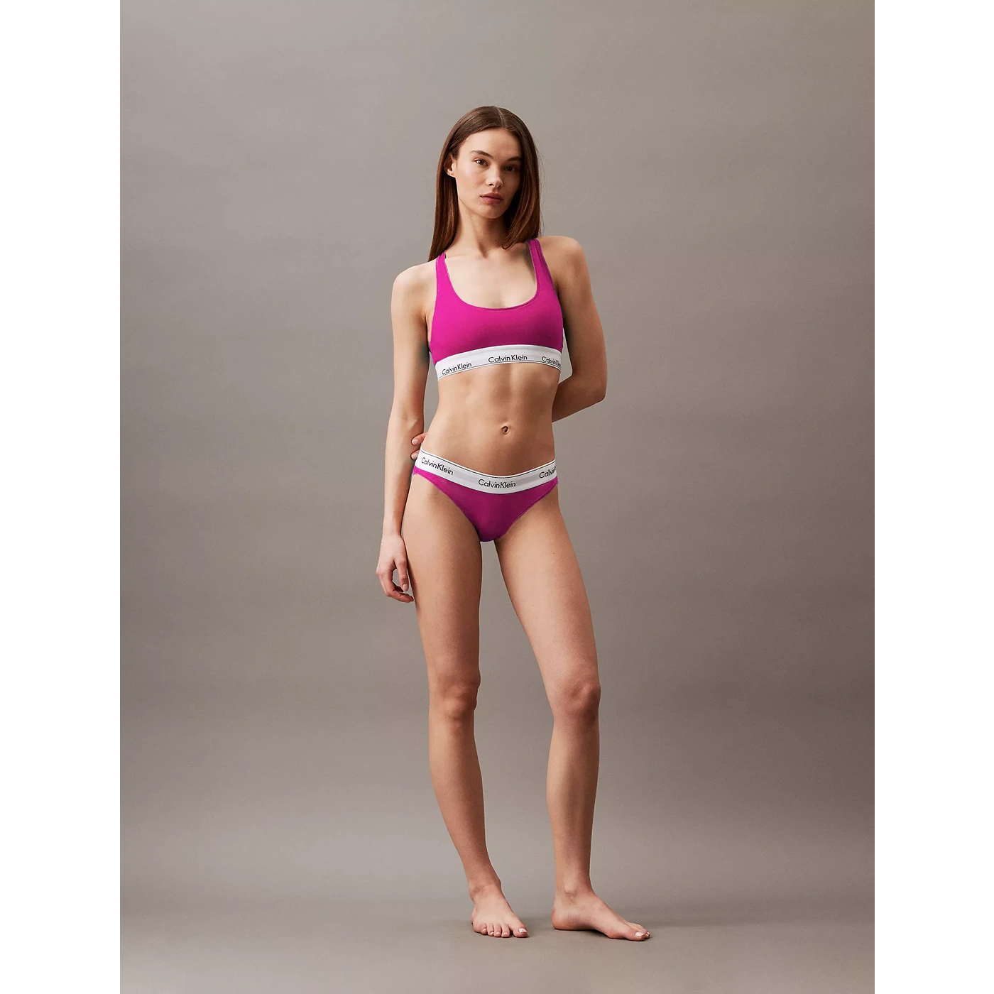 CK Pink Jersey Bikini Set | Montivo Pakistan