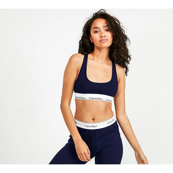 CK Navy Leggings + Bra Set | Montivo Pakistan