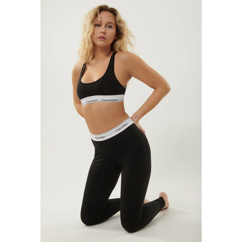 CK Black Leggings + Bra Set | Montivo Pakistan