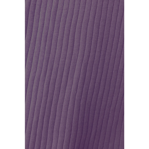 Lilac Zipper Drop Needle Contrast Polo | Montivo Pakistan