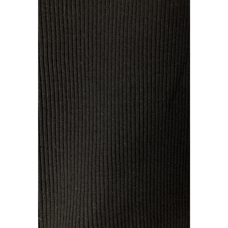 Black Zipper Drop Needle Contrast Polo | Montivo Pakistan