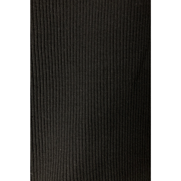 Black Zipper Drop Needle Contrast Polo | Montivo Pakistan