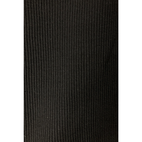 Black Zipper Drop Needle Contrast Polo | Montivo Pakistan