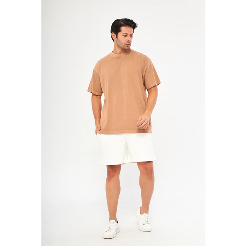 Coffee Washed Oversized Tshirt | Montivo Pakistan
