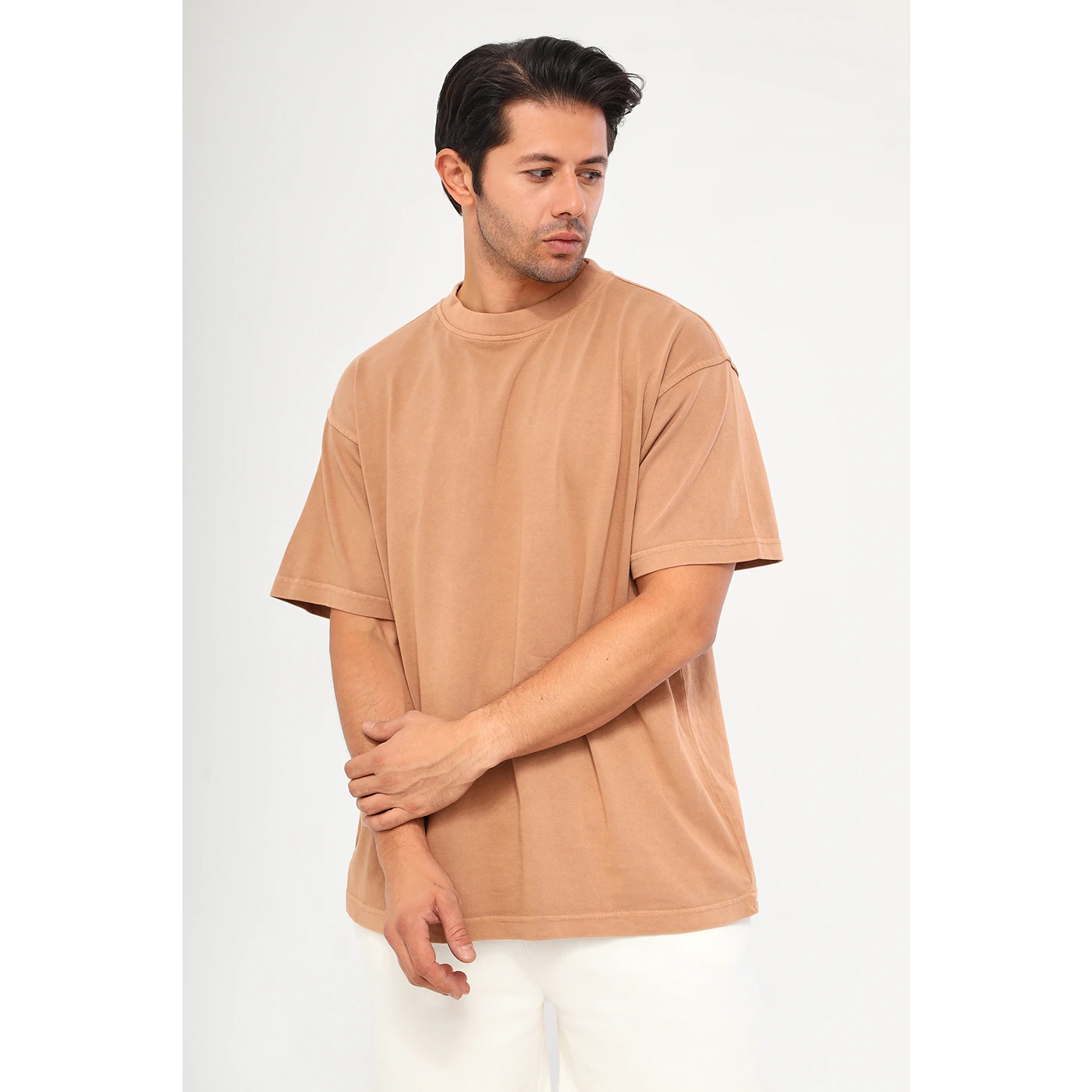 Coffee Washed Oversized Tshirt | Montivo Pakistan