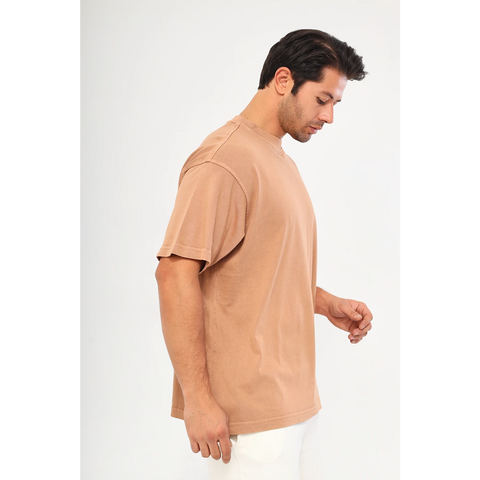 Coffee Washed Oversized Tshirt | Montivo Pakistan