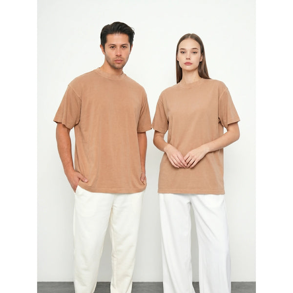 Coffee Washed Oversized Tshirt | Montivo Pakistan