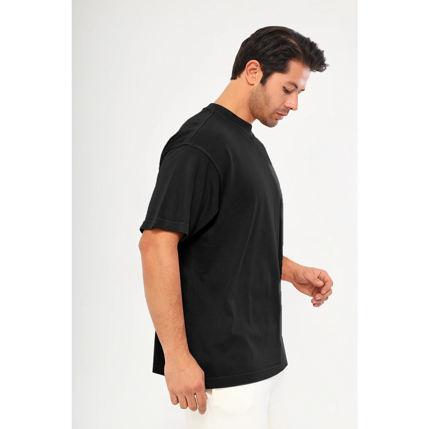 Black Washed Oversized Tshirt | Montivo Pakistan