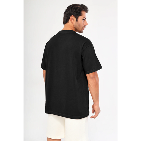Black Washed Oversized Tshirt | Montivo Pakistan