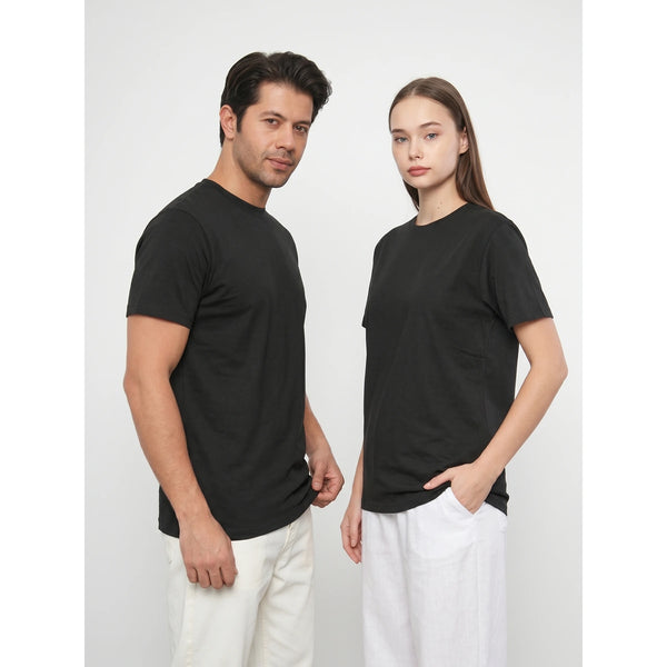 Black Regular Fit Tshirt | Montivo Pakistan