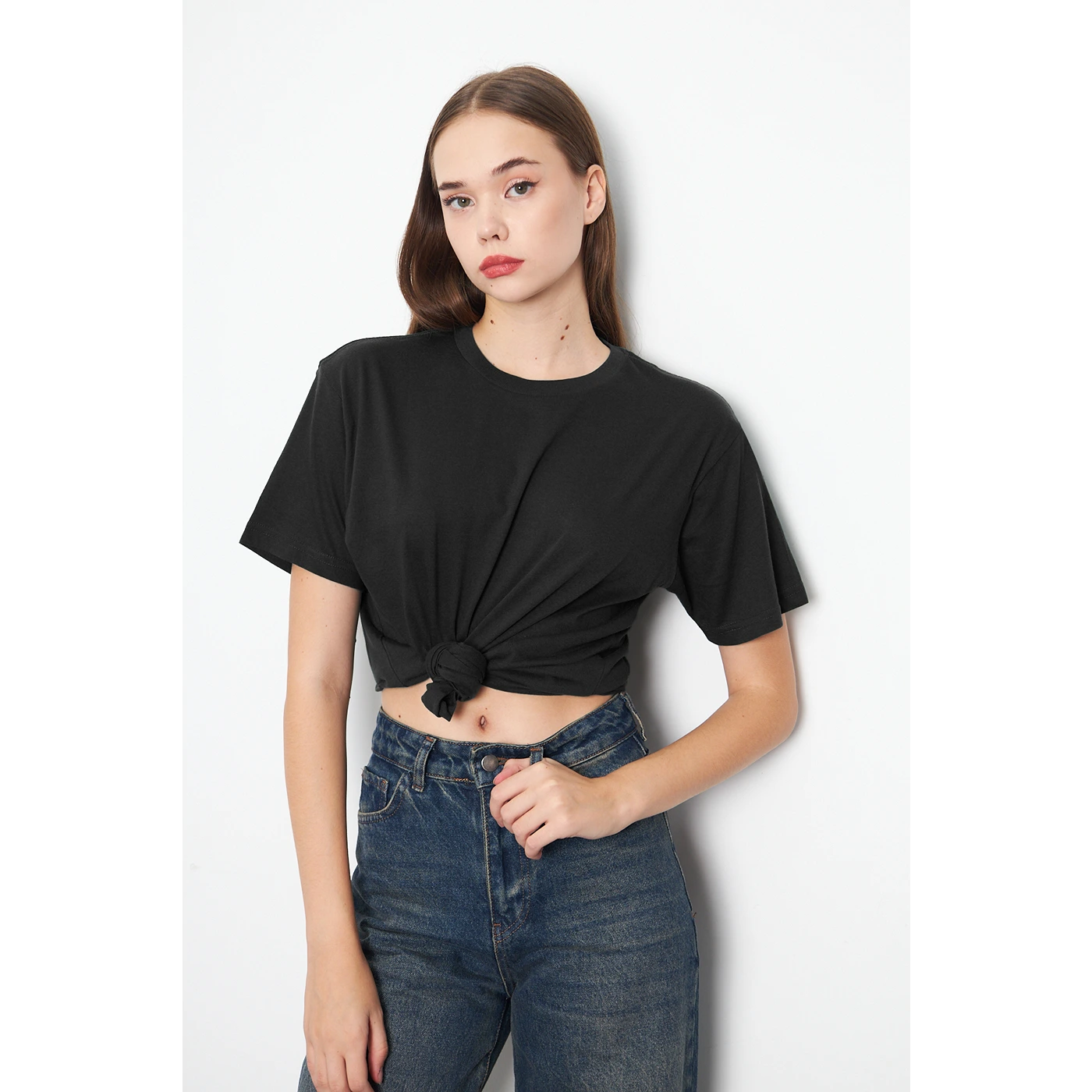 Black Regular Fit Tshirt | Montivo Pakistan