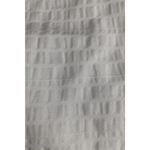 White Textured Cuban Collar Shirt | Montivo Pakistan