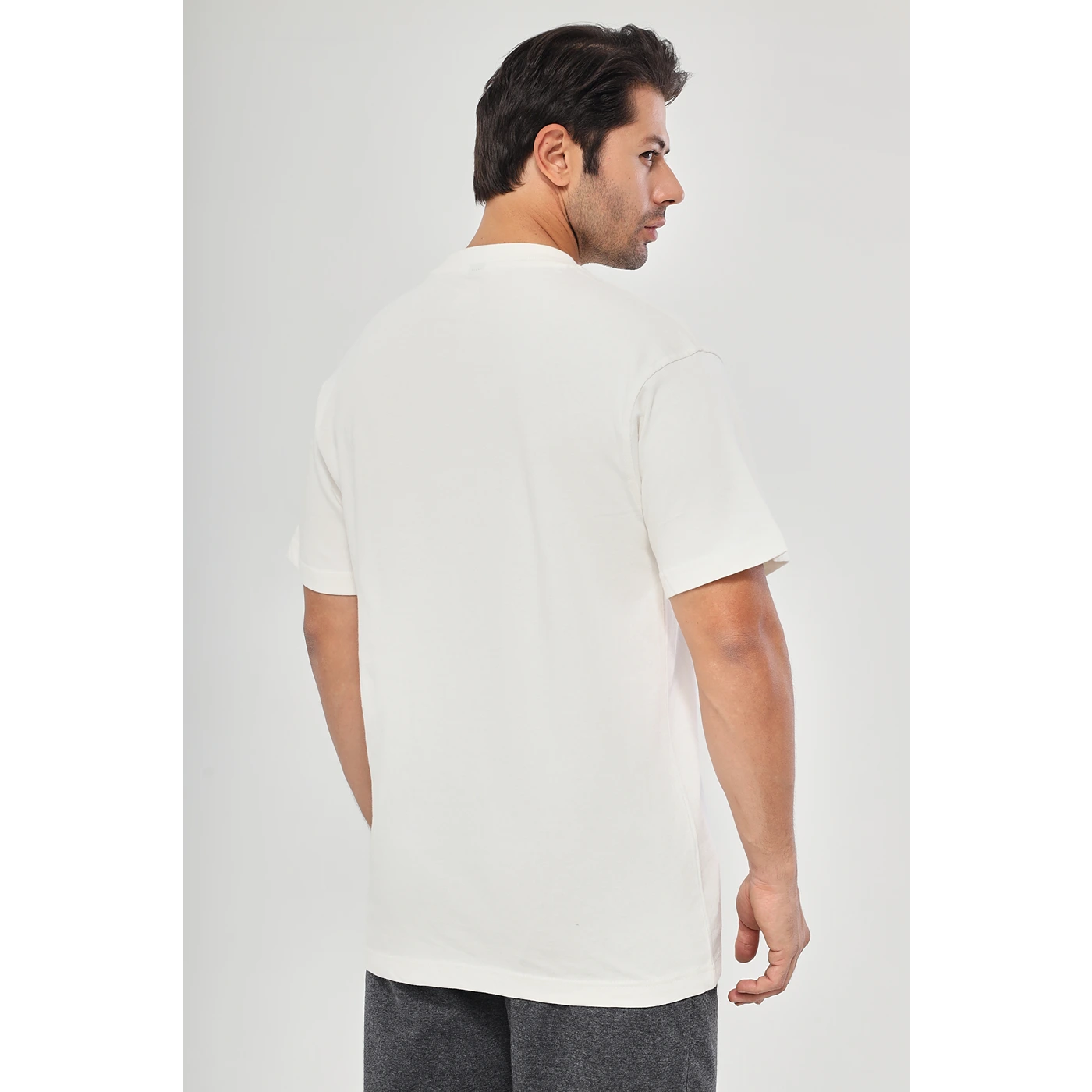 Off-White Washed Oversized Tshirt | Montivo Pakistan
