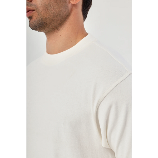 Off-White Washed Oversized Tshirt | Montivo Pakistan