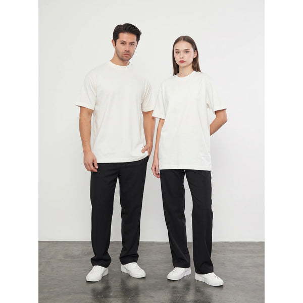 Off-White Washed Oversized Tshirt | Montivo Pakistan