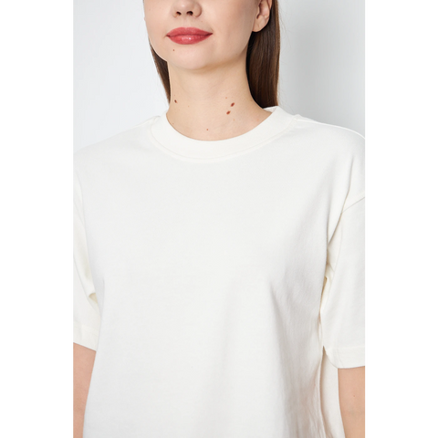 Off-White Washed Oversized Tshirt | Montivo Pakistan