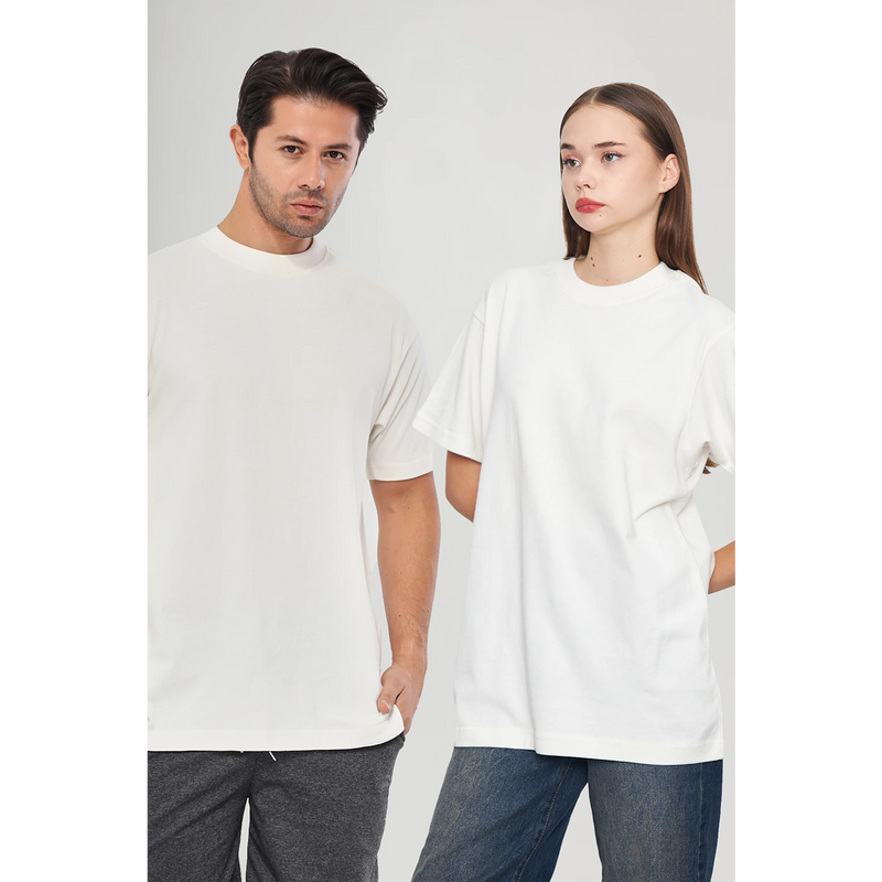 Off-White Washed Oversized Tshirt | Montivo Pakistan