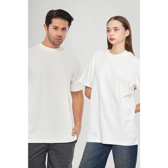 Off-White Washed Oversized Tshirt | Montivo Pakistan