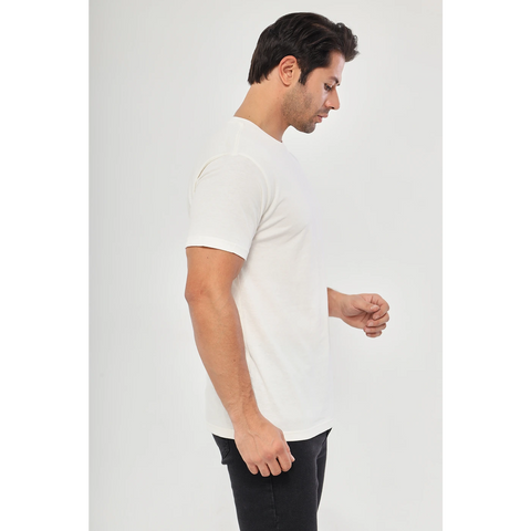 Ecru Slim Fit Tshirt | Montivo Pakistan