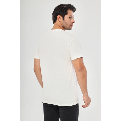 Ecru Slim Fit Tshirt | Montivo Pakistan